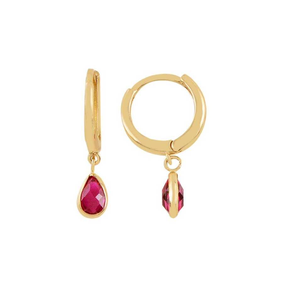 Altın Küpe KP1104 - Sallantılı Küpeler