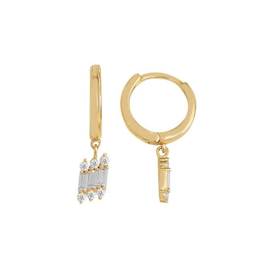 Altın Küpe KP1156 - Sallantılı Küpeler