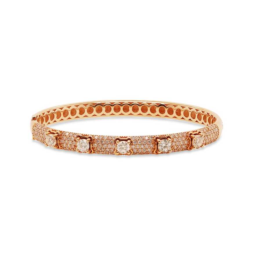 2,63 Karat Pırlanta Rose Bileklik - Pırlanta Bileklikler