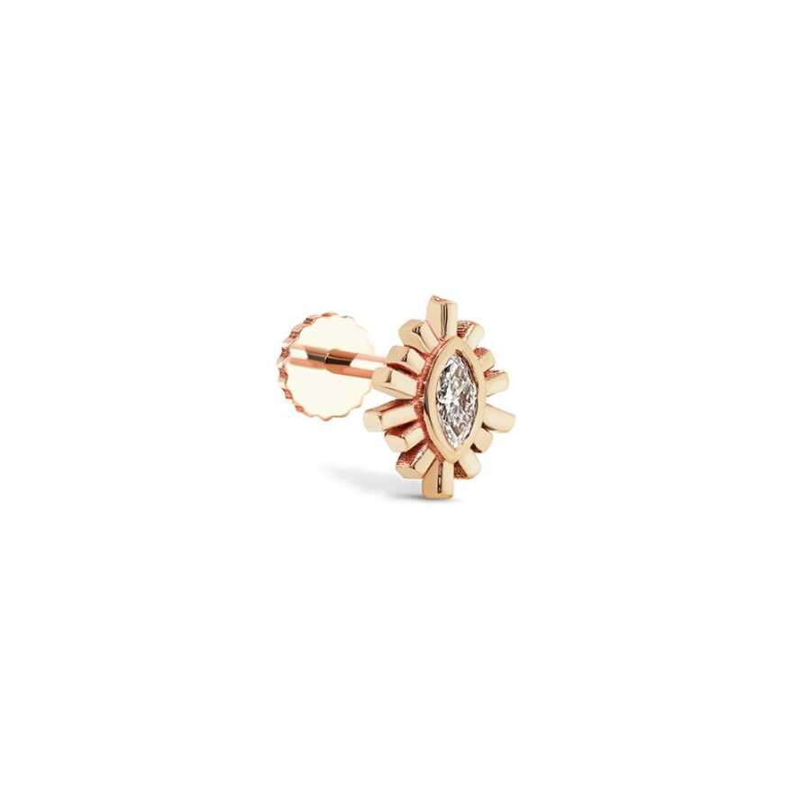 0.05 CT Pırlanta Piercing - Piercing