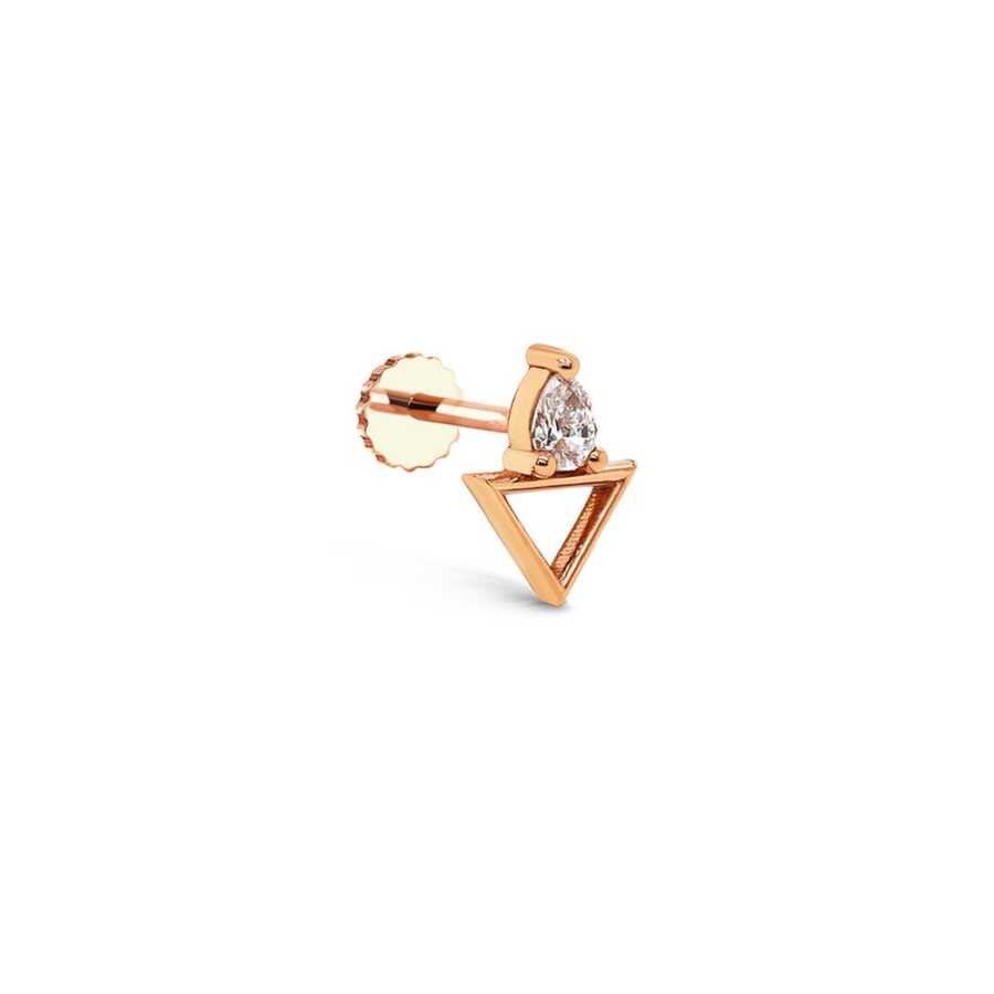 0.15 CT Pırlanta Piercing - Piercing