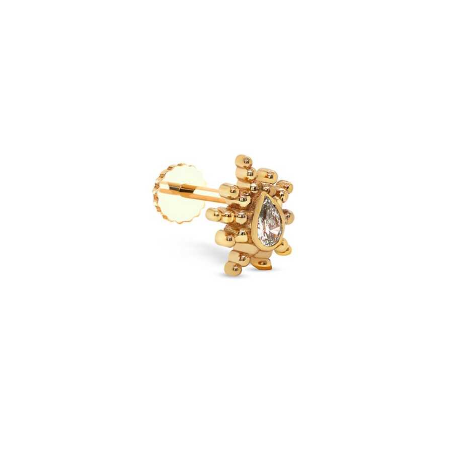 0.06 CT Pırlanta Piercing - Piercing