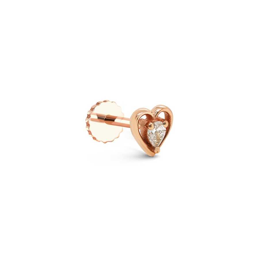 0.04 CT Pırlanta Piercing - Piercing