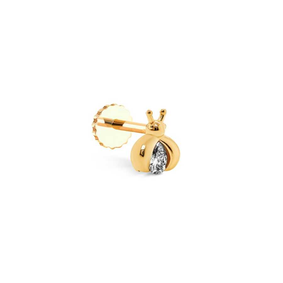 0.05 CT Pırlanta Piercing - Piercing