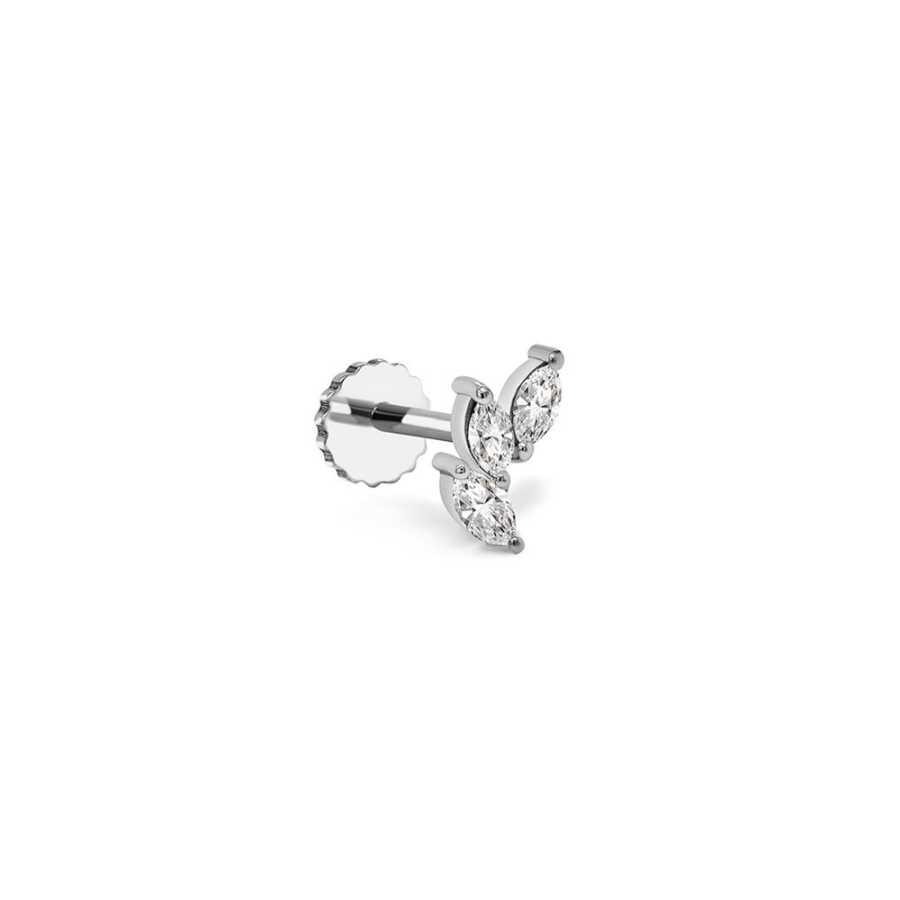 0.11 CT Pırlanta Piercing - Piercing