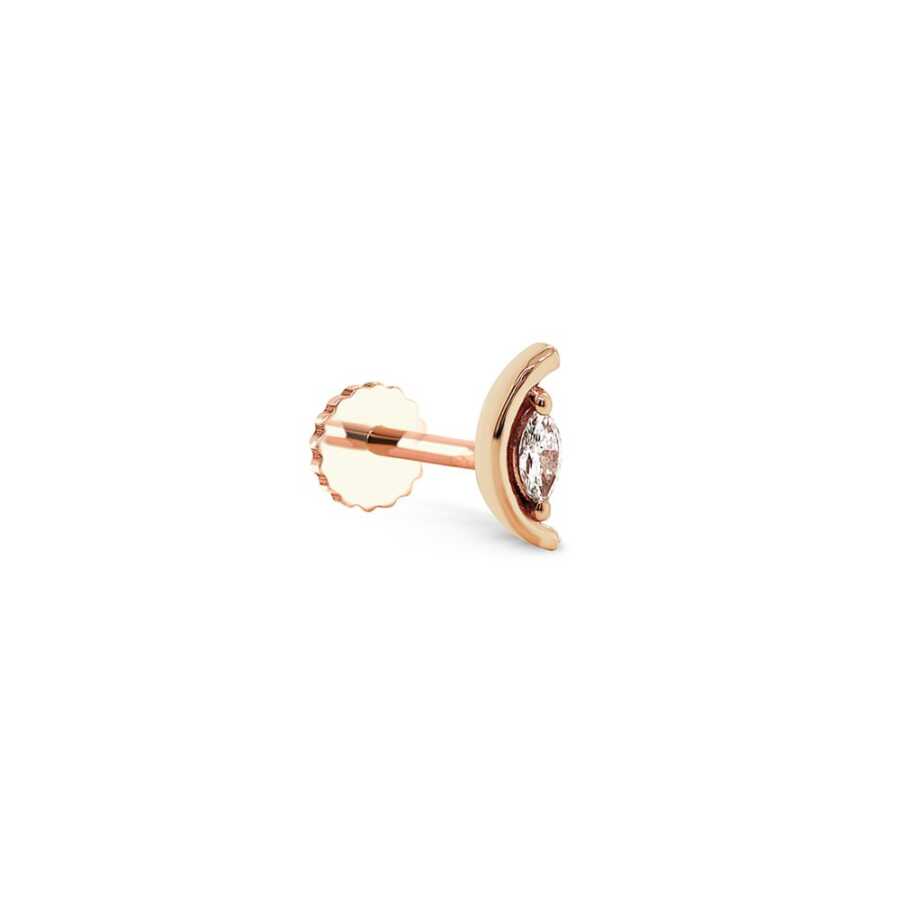 0.05 CT Pırlanta Piercing - Piercing