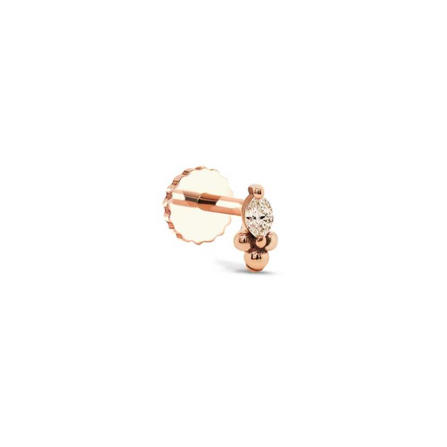 0.05 CT Pırlanta Piercing - Piercing