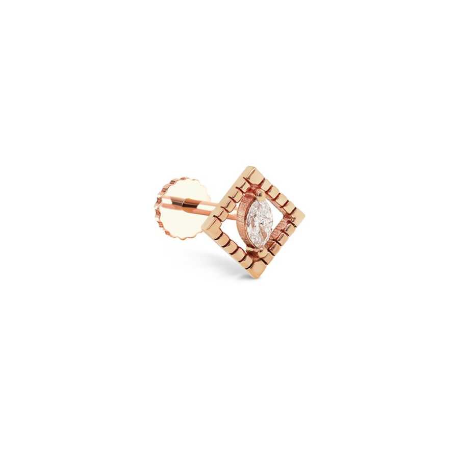 0.06 CT Pırlanta Piercing - Piercing