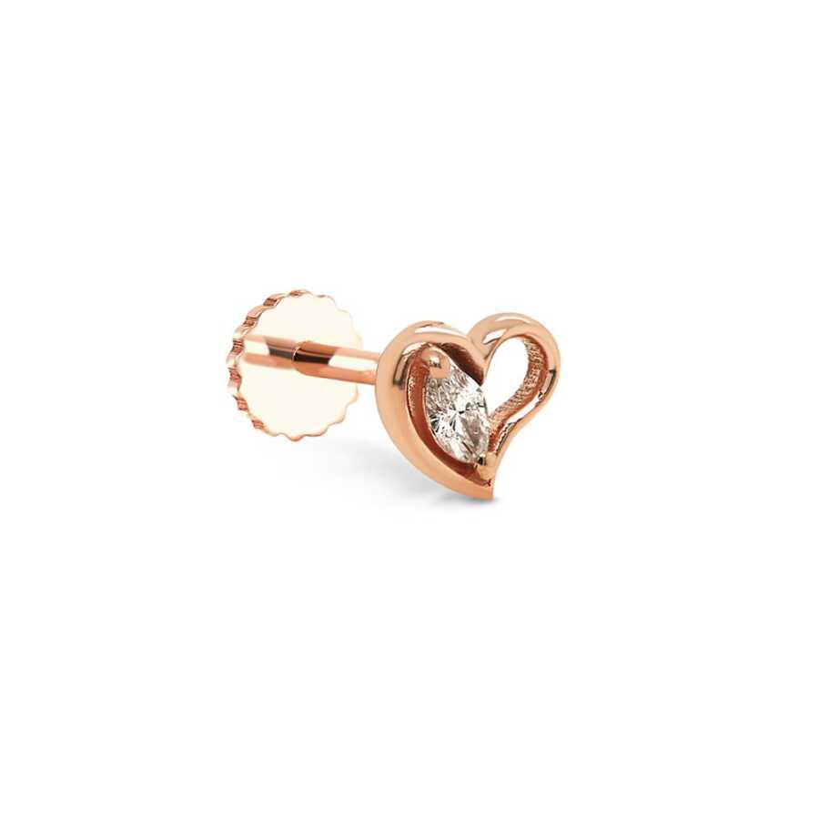 0.05 CT Pırlanta Piercing - Piercing