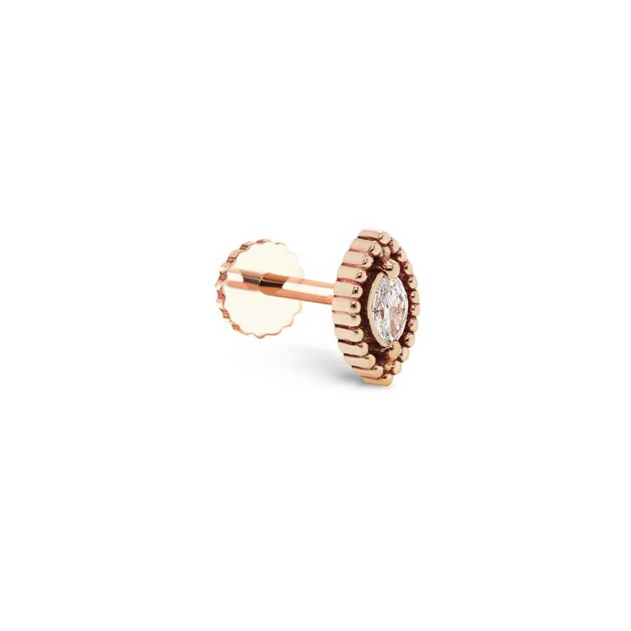 0.05 CT Pırlanta Piercing - Piercing