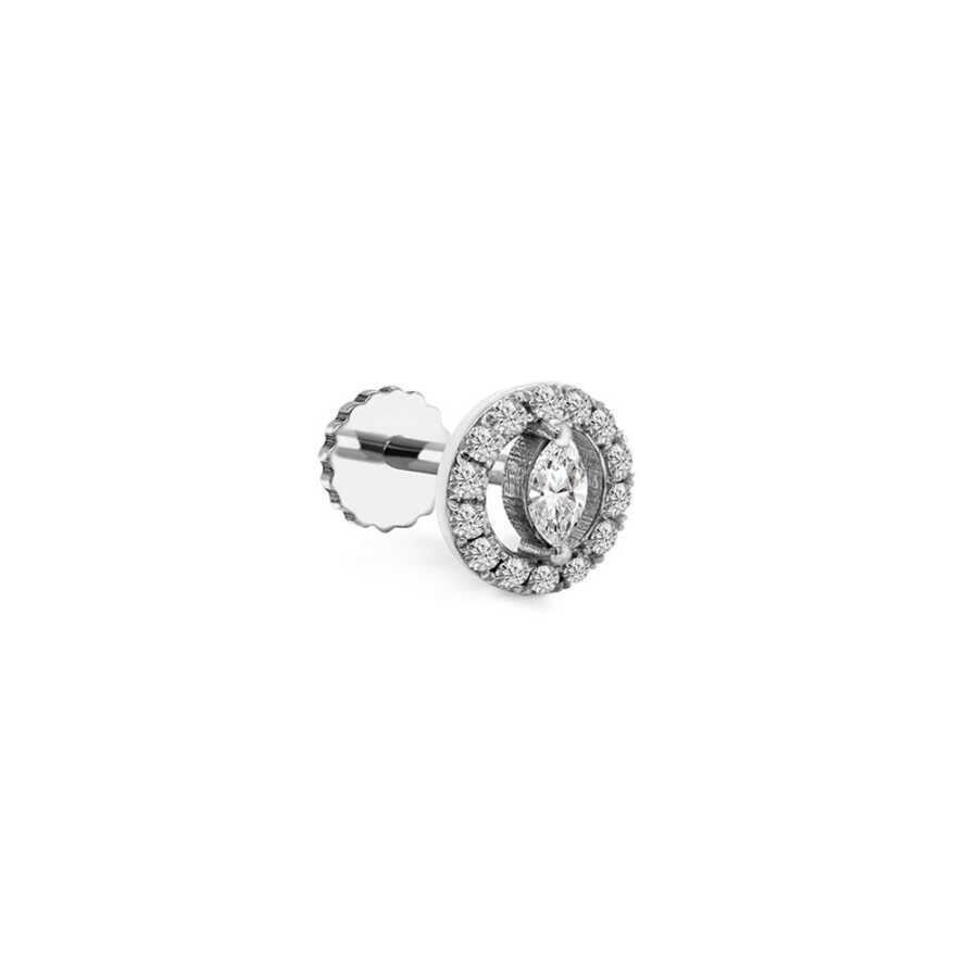 0.11 CT Pırlanta Piercing - Piercing