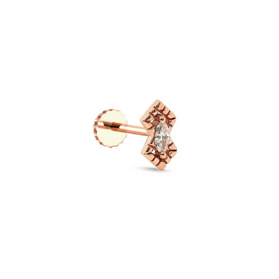 0.05 CT Pırlanta Piercing - Piercing