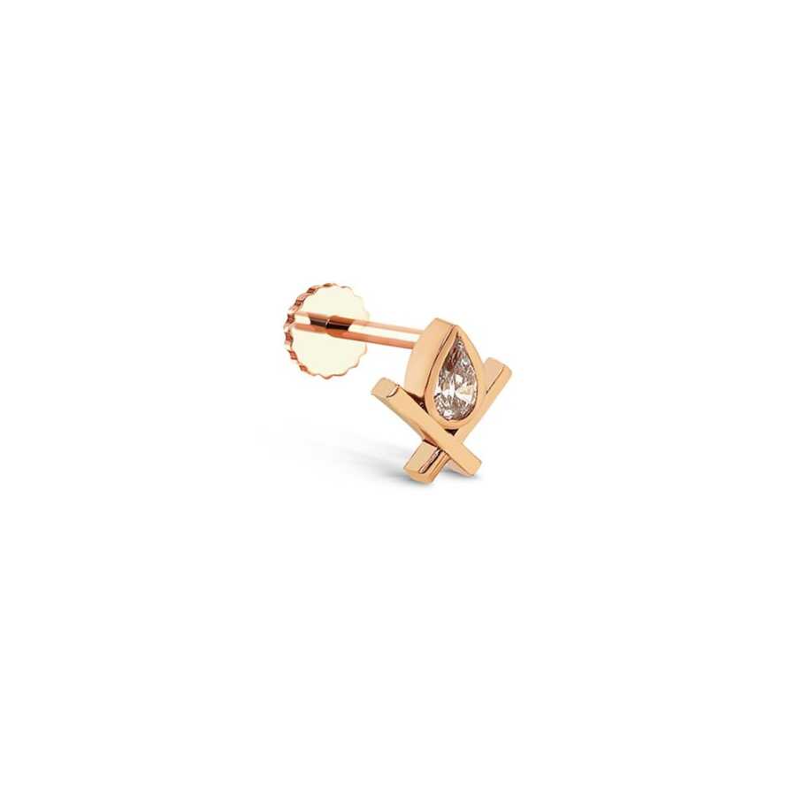 0.06 CT Pırlanta Piercing - Piercing