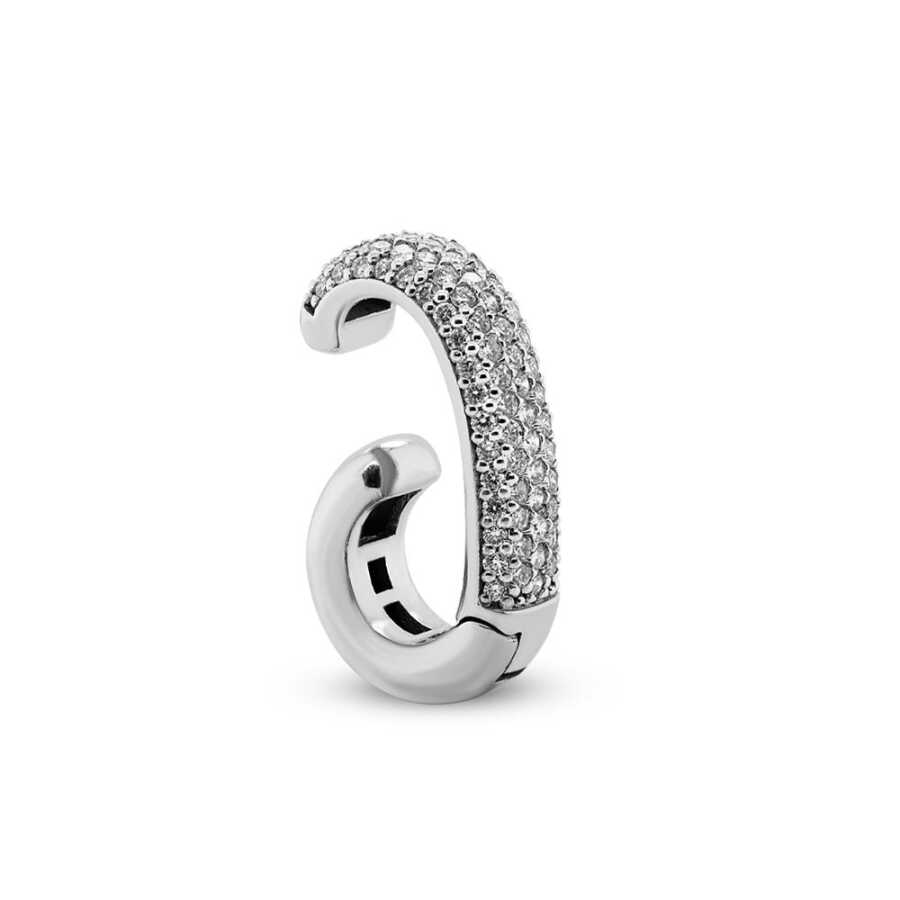0,55 Karat Pırlanta Earcuff - Tasarım Küpeler