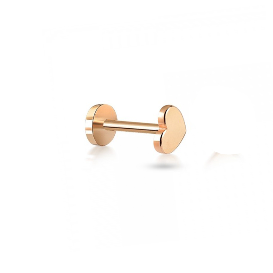 Kalp Altın Piercing PRC0063 - Piercing