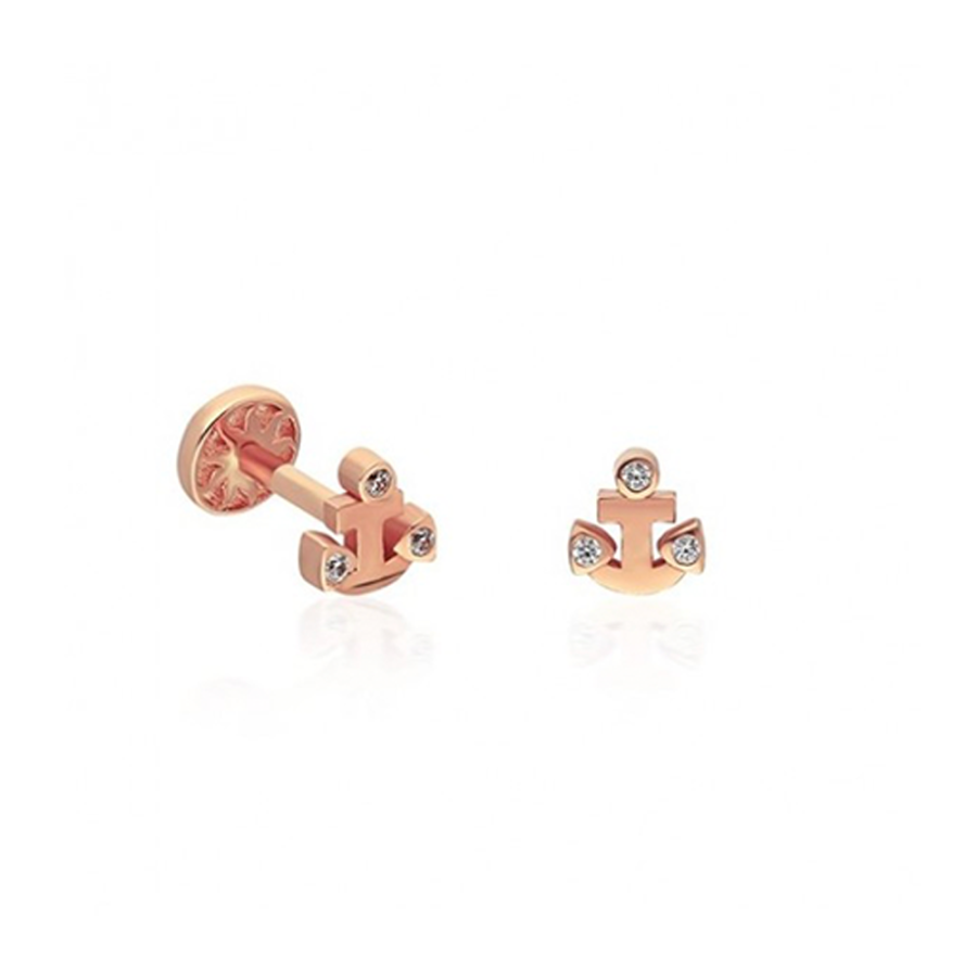 Çapa Altın Piercing PRC0053 - Küpeler