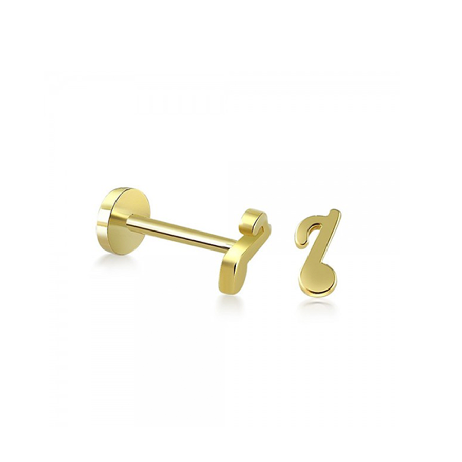 Nota Altın Piercing PRC0040 - Küpeler