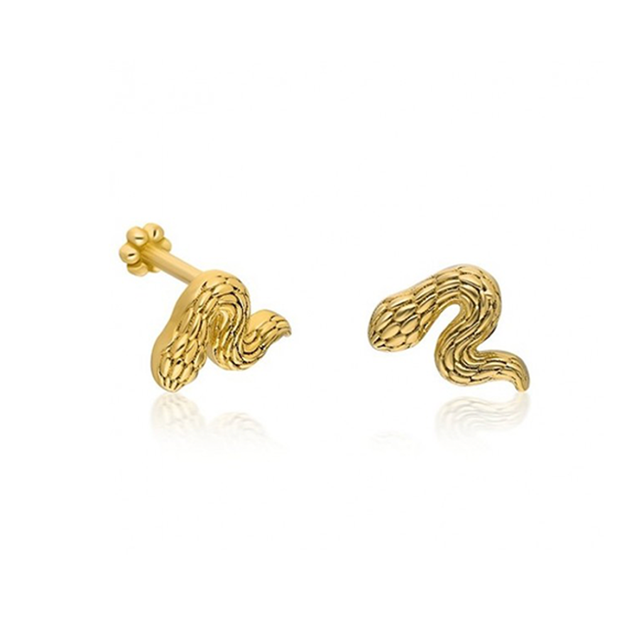 Semender Altın Piercing PRC0029 - Küpeler