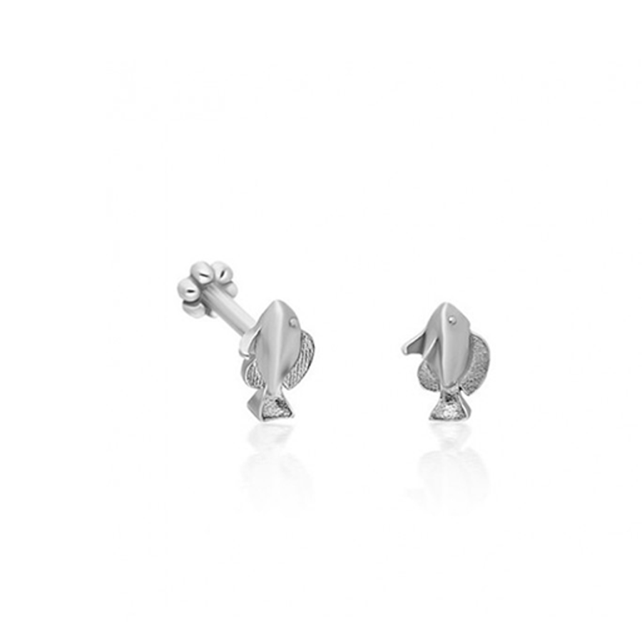 Balık Altın Piercing PRC0036 - Küpeler