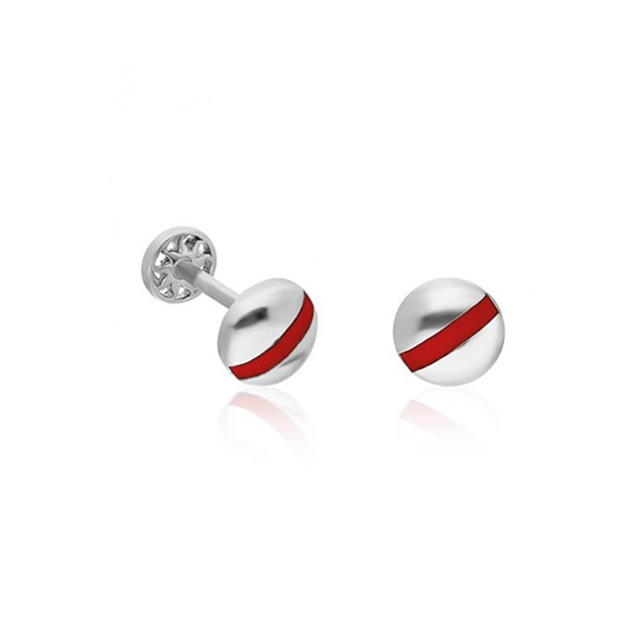 Mineli Top Altın Piercing PRC0025 - Küpeler