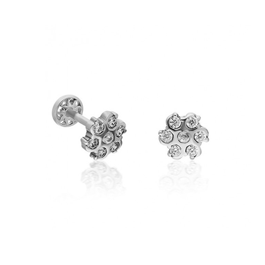 Spiral Altın Piercing PRC0037 - Küpeler