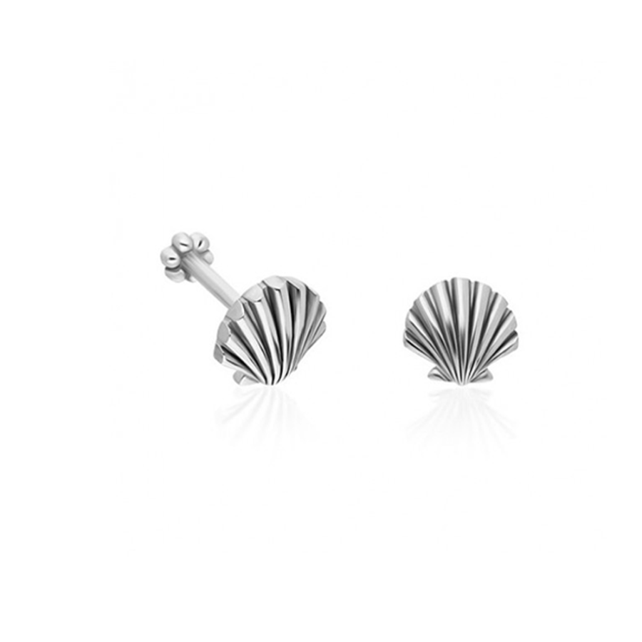 İstiridye Altın Piercing PRC0027 - Küpeler