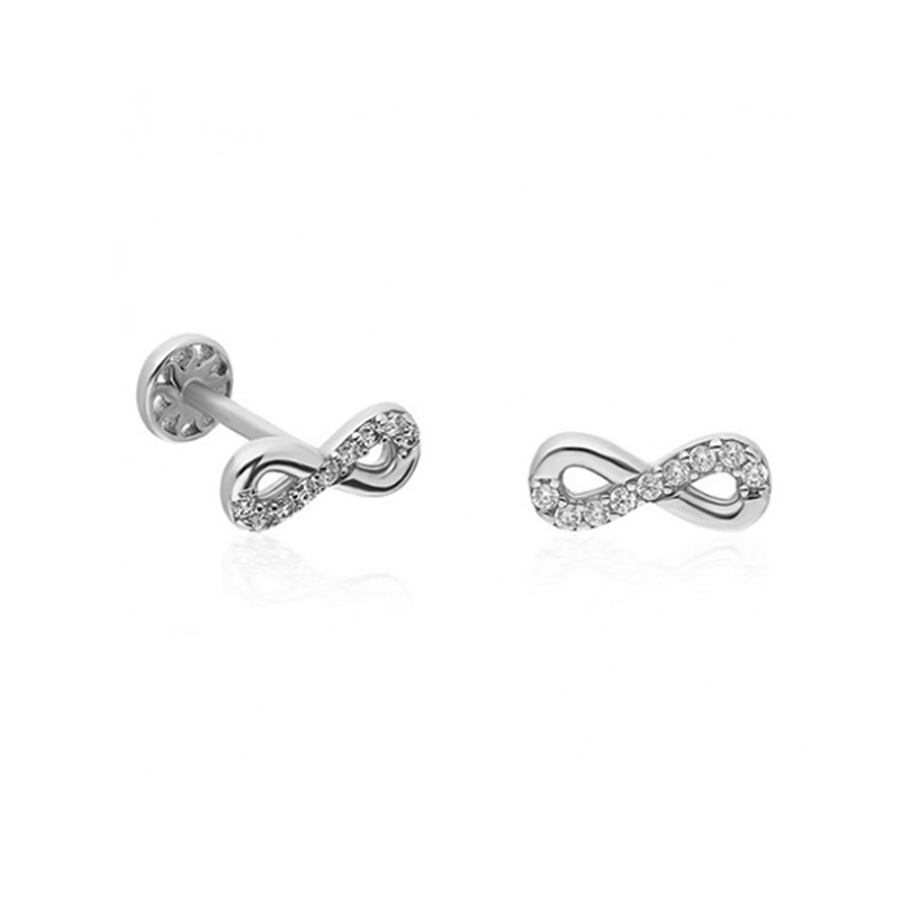 Sonsuzluk Altın Piercing PRC0016 - Küpeler