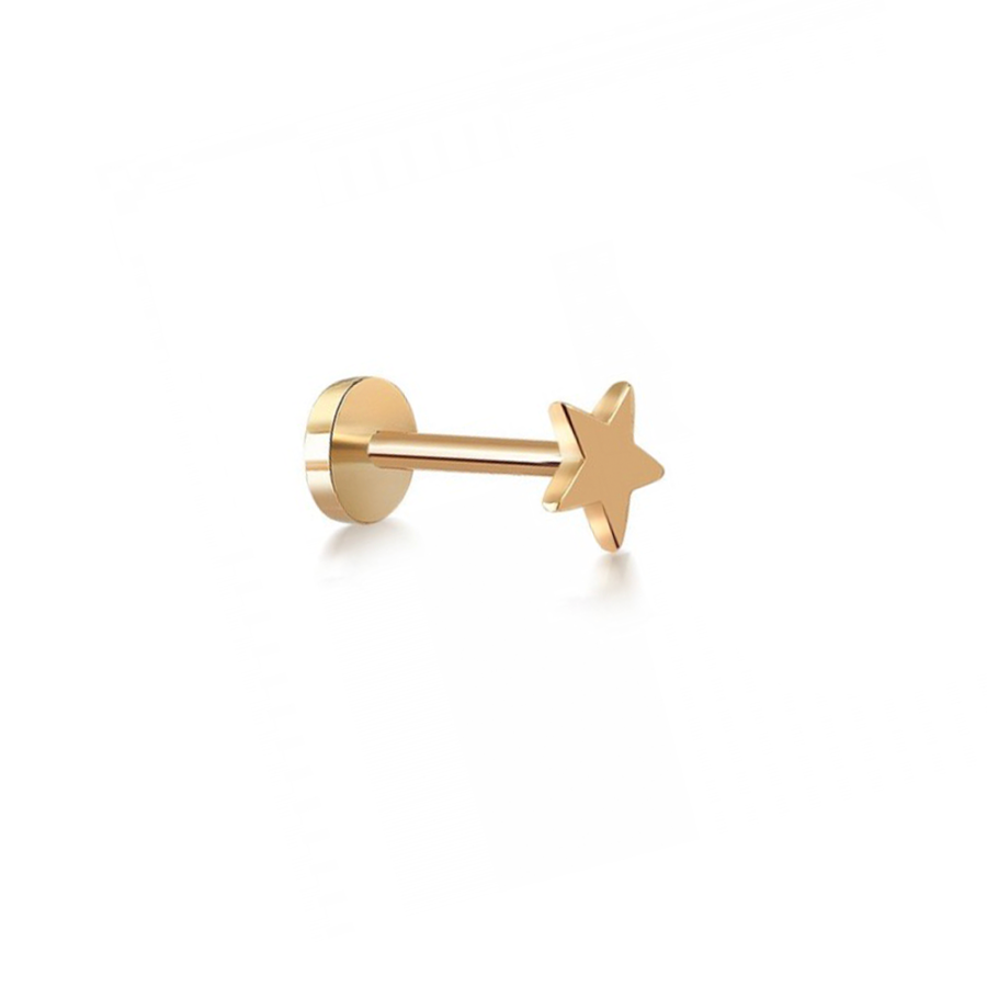 Yıldız Altın Piercing PRC0001 - Piercing