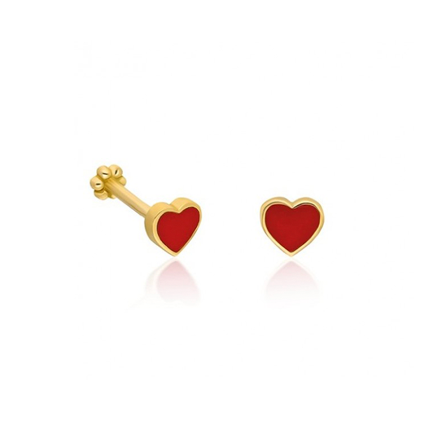 Kalp Altın Piercing PRC0008 - Piercing