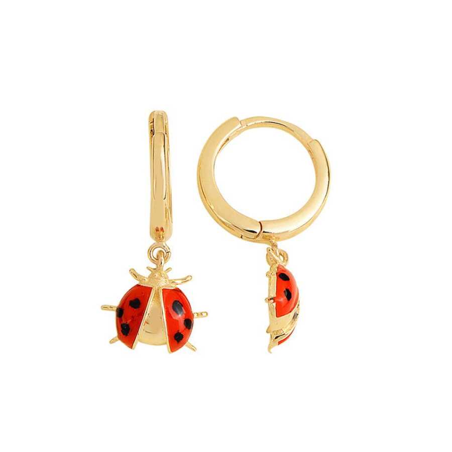 Altın Küpe KP1126 - Sallantılı Küpeler
