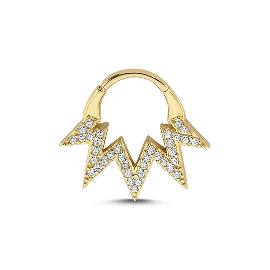 Taşlı Helix Piercing HLX0008 - Piercing