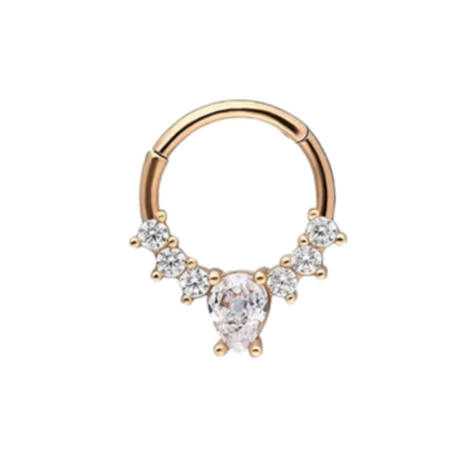 Taşlı Helix Piercing HLX0012 - Piercing
