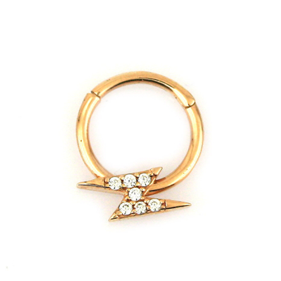 Taşlı Helix Piercing HLX0003 - Piercing