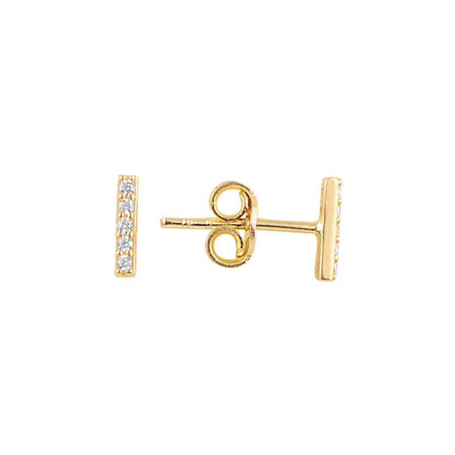 Altın Harf Küpe KP860 - Harf Küpeler