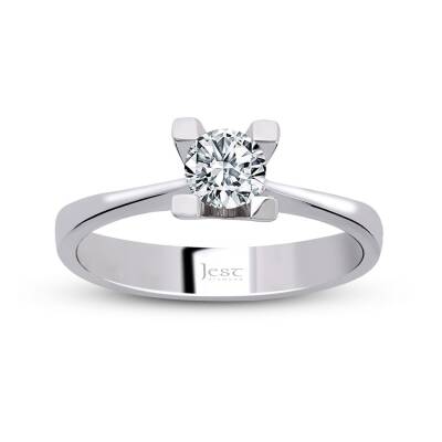 0,13 Ct Venüs Tektaş Pırlanta Yüzük