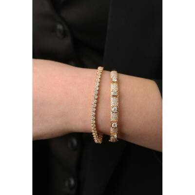 2,63 Karat Pırlanta Rose Bileklik
