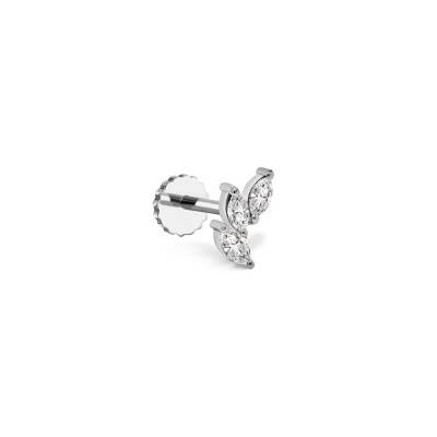 0.11 CT Pırlanta Piercing