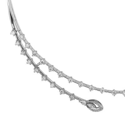2.18 Karat Pırlanta Choker Kolye