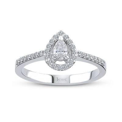 0,45 Ct Damla Helios Tektaş Pırlanta Yüzük