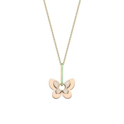 Eterna Sedef Mineli Carousel Kolye  -