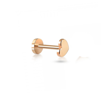 Kalp Altın Piercing PRC0063 -