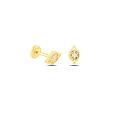 Göz Altın Piercing  -