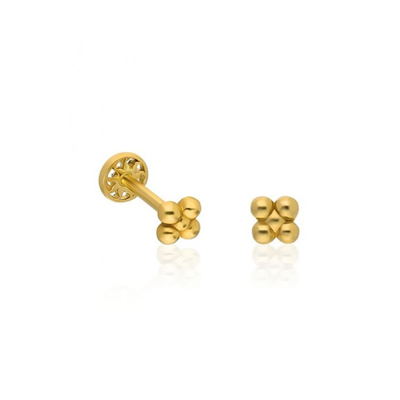 Dört Toplu Altın Piercing PRC0012 -